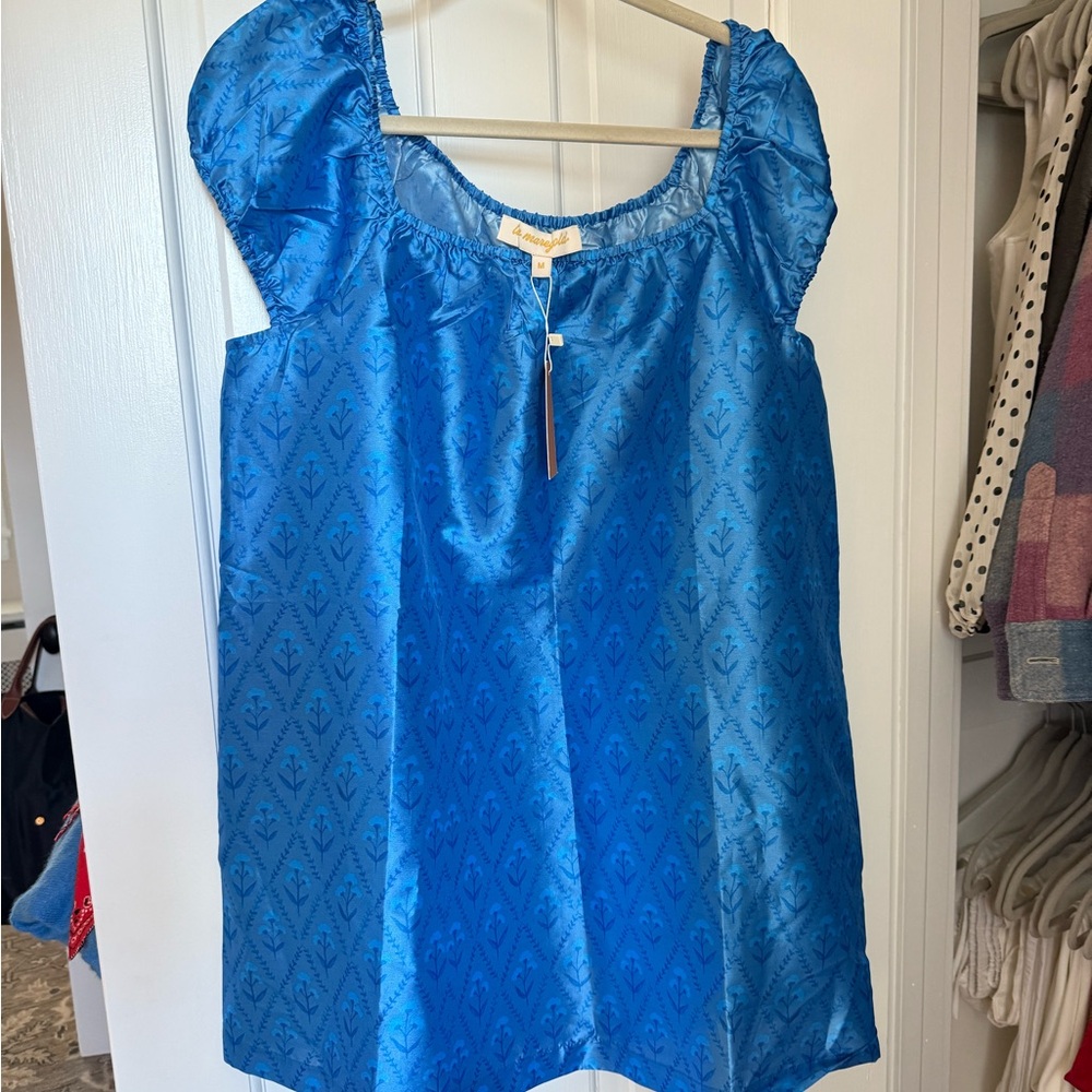 Blue Mini Dress Ophelia